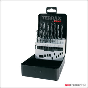 BORKASSETT 1-10 MM VALSEDE BOR - 19 DELER TERRAX