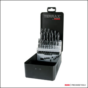 BORKASSETT 1-13 MM VALSEDE BOR - 25 DELER TERRAX