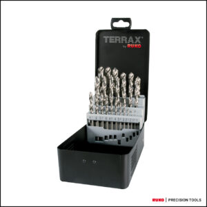 BORKASSETT 1-13X0,5 HSS-G - 25 DELER TERRAX