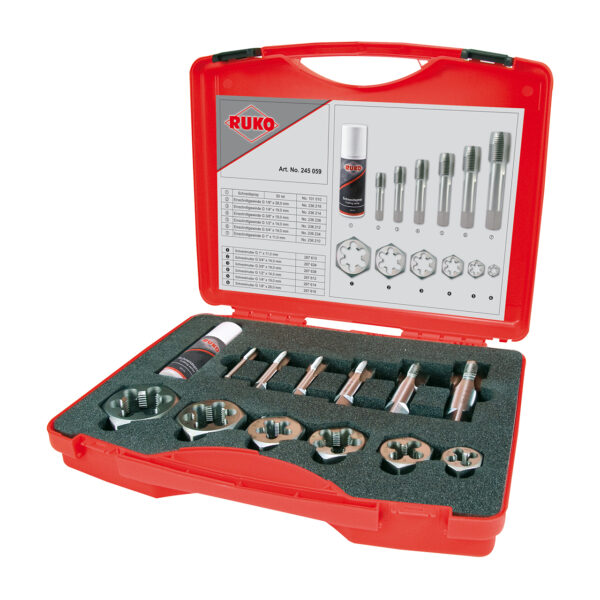 R?RGJENGESETT VVS G (BSP) 13 DELER 1/8"-1"